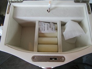 Pottery Barn Kids Abigail Jewelry Box Medium Collection Mono