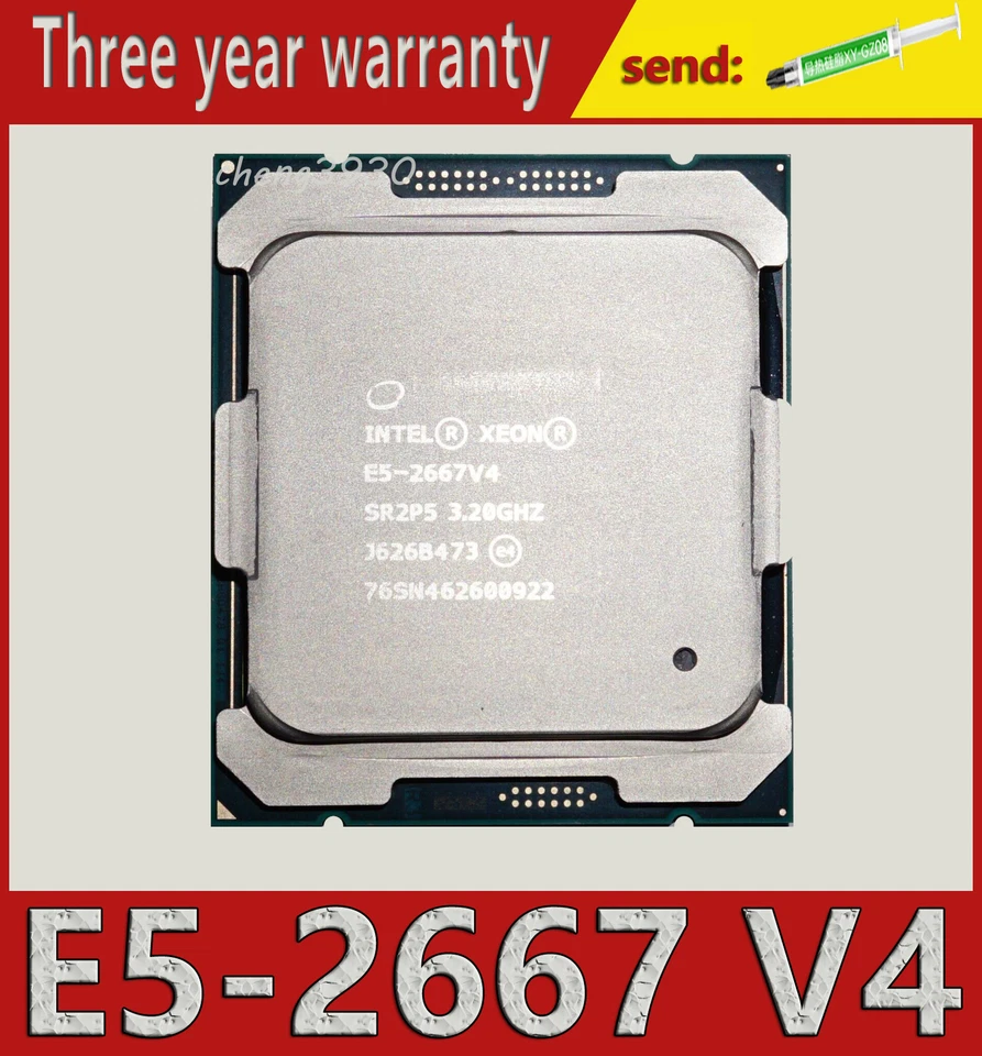 Intel Xeon E5-2667V4 2673V4 2682V4 2683V4 2686V4 2690V4 2695V4 2697V4 CPU  - Image 2 of 4