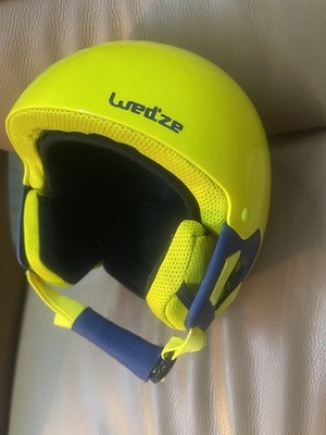 Decathlon Wedze Kinder-Skihelm KD 500 in Gelb Größe 48-52 cm Neuwertig