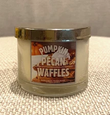 Bath & Body Works PUMPKIN PECAN WAFFLES  1.3 oz Scented Mini Candle