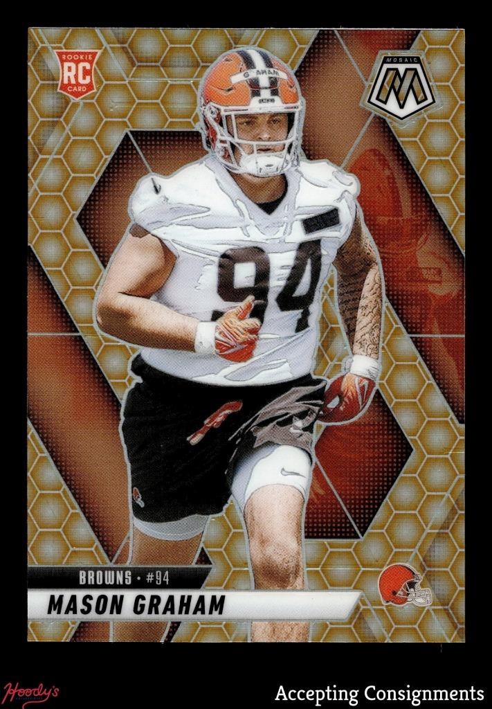 2025 Panini Mosaic Honeycomb #311 Mason Graham RC ROOKIE SP BROWNS