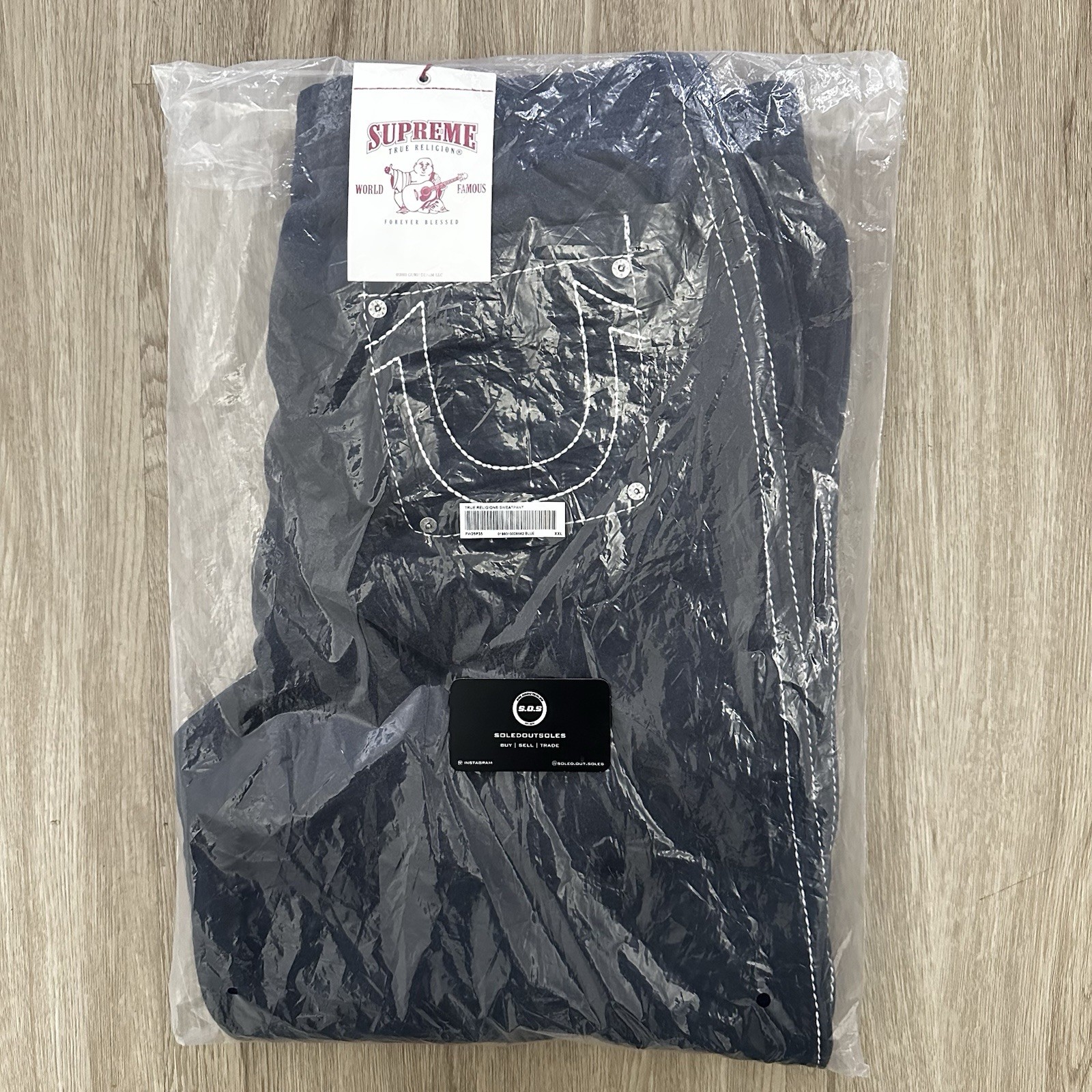 Supreme x True Religion Sweatpant ‘Navy’ (FW25) - SIZE XXL (*SHIPS SAME DAY*)