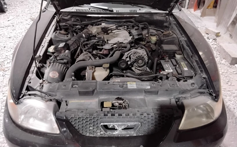 2002 Ford Mustang 3.8L Engine Motor OEM 136K Miles - LKQ439465556 - Image 3 of 4