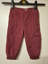Gef&uuml;tterte Hose Gr&ouml;&szlig;e 86 weinrot Schlupfhose Thermo
