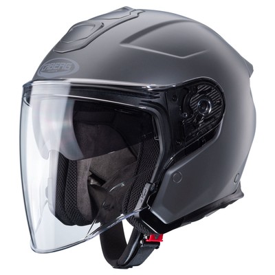 Caberg Open Face Helmet Flyon II Matte Grey - Size XL