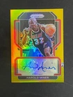 Harold Miner 2021-22 Panini Prizm /10 Auto Gold Prizm Signatures #SG-HMN