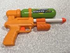 Nerf Super Soaker Xp30 Water Blaster Gun Orange Green Hasbro Tested Works