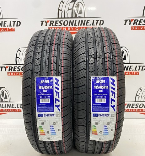 2 X 185 65 14 HIFLY 185/65R14 86H BRAND NEW HIGH PERFORMANCE M+S TYRES 1856514 - Picture 5 of 8