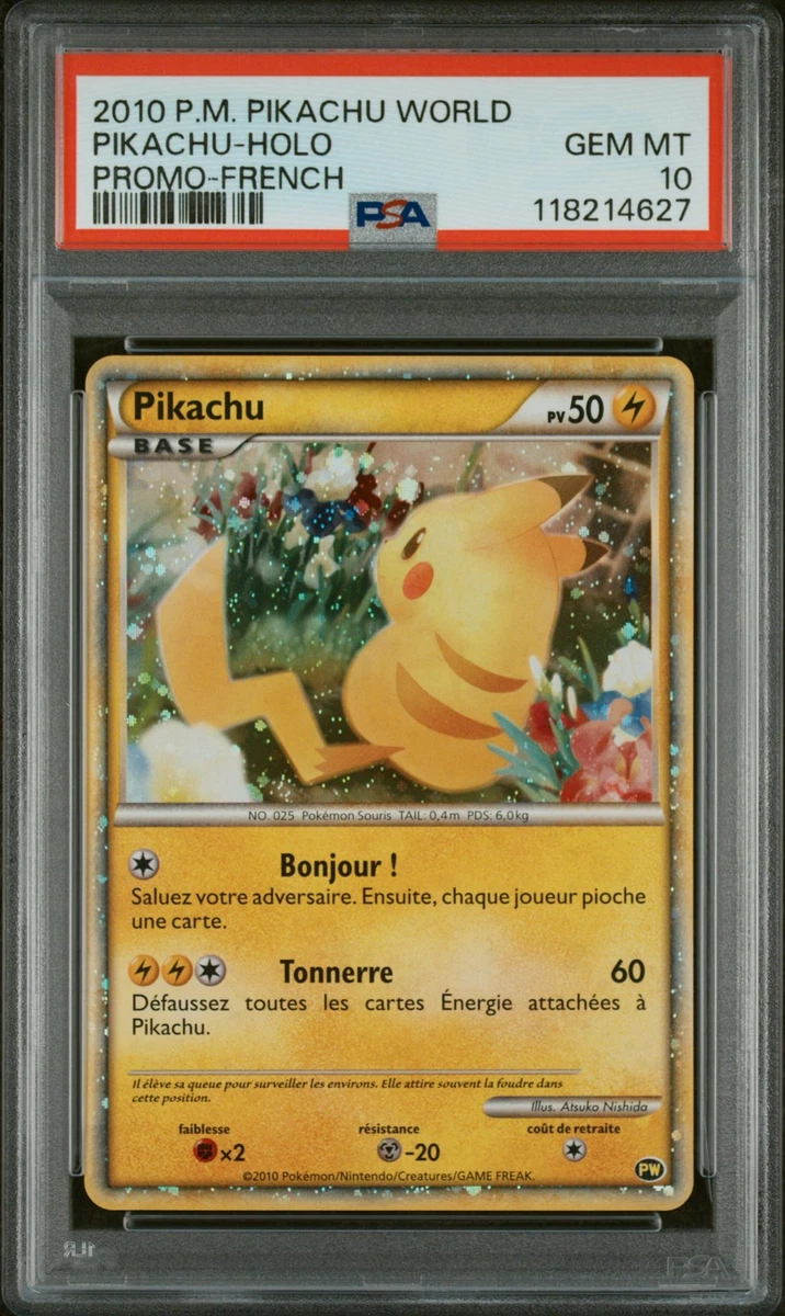 Pikachu Pokémon TCG Individual Collectible Card Game Cards in