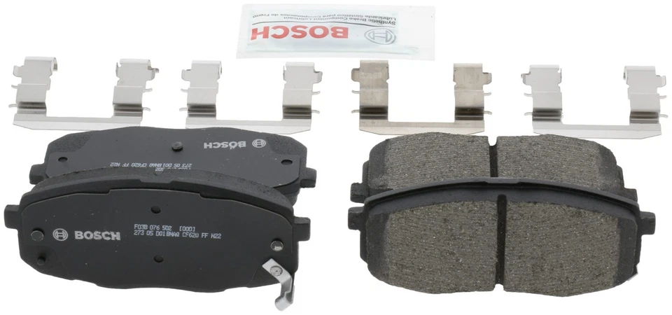 Bosch QuietCast Ceramic Brake Pad and Rotor Kit For 2010-2013 Kia Forte Foto 4 de 4