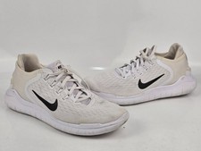Nike Free RN 2018 White Black Sneakers US Siz...
