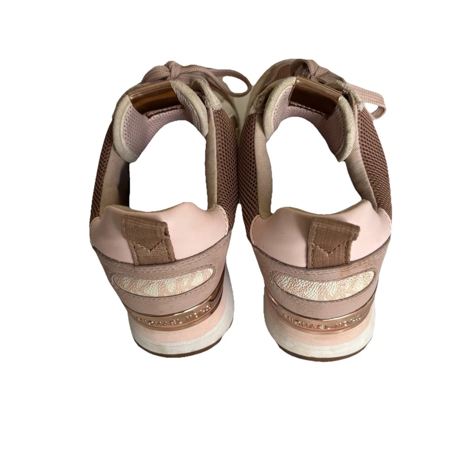 Pink Michael Kors, Tennis Shoes Size 8 - Image 3 of 4