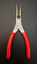 Brand New Snap-On 8" Needle Nose Pliers with Cutters  196ACF
