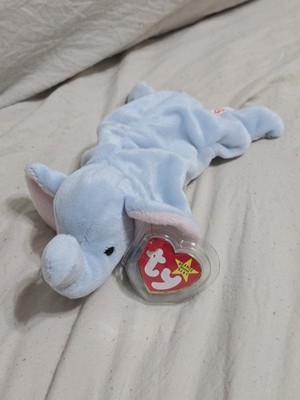 TY Beanie Babies PEANUT The Elephant Original Tag 1995 Retired