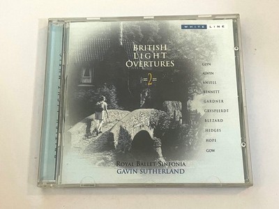 British Light Overtures 2 : Glyn/Alwyn/Ansell/Bennett/Gardner/Gow/Hope etc. (CD)