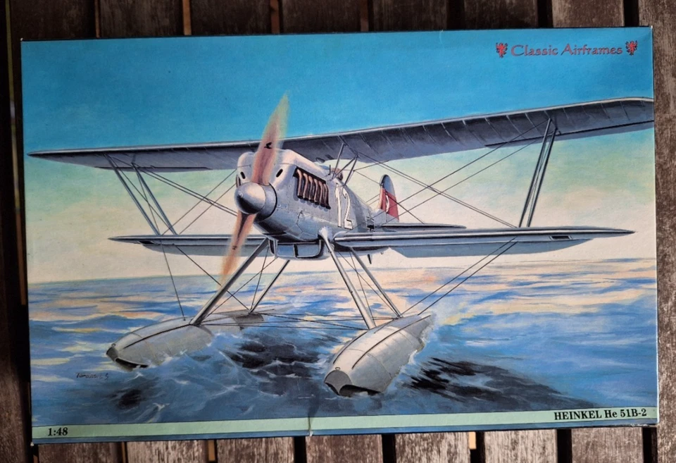Heinkel He 51B-2 | Classic Airframes | Nr. 410 | 1:48 OVP
