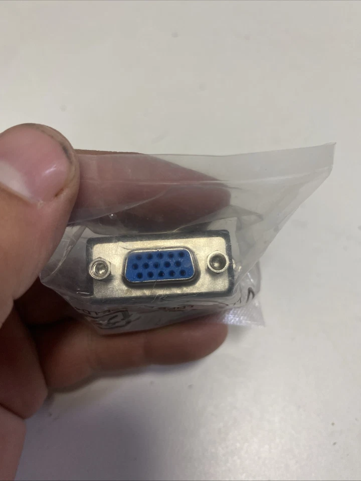 Dell Wyse WJNY3 DVI Male to VGA Female Video Adapter 0WJNY3 CN-0WJNY3 - Image 3 of 3