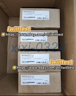 1pcs NEW MOXA IM-6700A-8TX Industrial Ethernet interface module DHL shipping