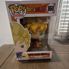 Funko Pop! Vinyl Dragon Ball Z Super Saiyan Goku #860 Animation Vinyl Figure