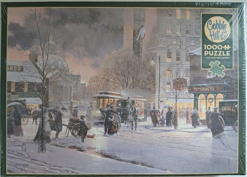 Cobble Hill - Winter Flurry - 1000 Piece Jigsaw Puzzle By Douglas Laird ...