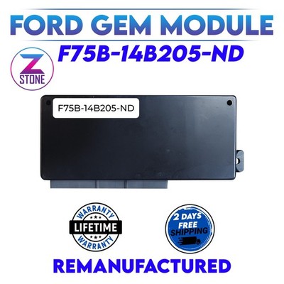 Rebuilt Ford GEM Module F75B-14b205-ND Plug N Play