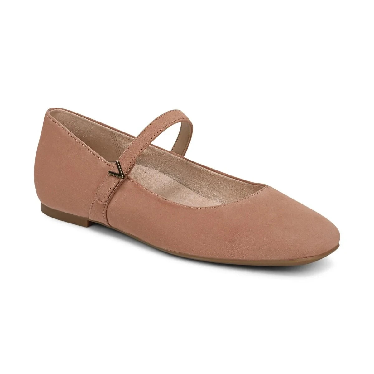 もも　② NEW VIONIC Size 9 Women's Alameda Mary Jane Flat - Mocha Mousse