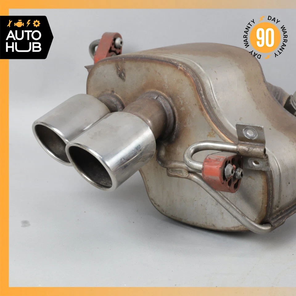 Juego de puntas silenciadores de escape base Maserati GranTurismo 4,7 L izquierda y derecha OEM 23k Foto 3 de 4