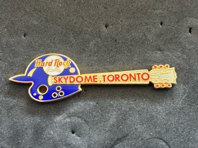 HRC Hard Rock Cafe TORONTO Skydome  Baseball Player Guitar  , ORIGINAL PIN