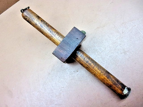 Vintage DUNLAP 8" Mortise Marking Gauge Legible Numbers USA Made Earl Tool LQQK!