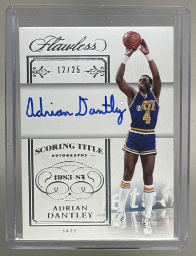 Adrian Dantley 2023 Panini Flawless Scoring Title Auto /25
