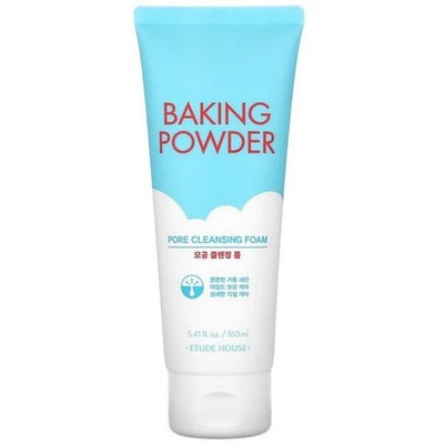Etude POWDER PORE FOAM Backpulver-Reinigungsschaum mit Natron, 160 ml