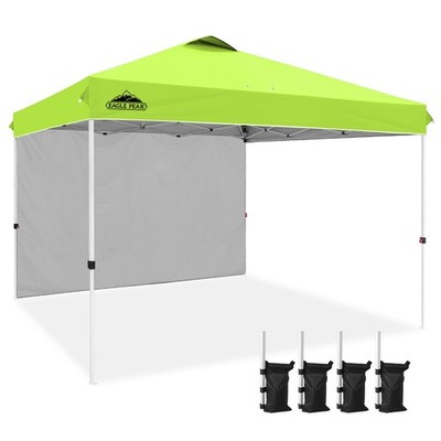 EAGLE PEAK 12x12 Pop Up Canopy Tent with 1 Sidewall