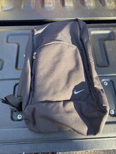 Vintage Nike Bag 90s Shoulder Backpack White Swoosh Black Back Pack