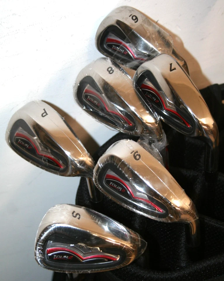 Spalding Tour 2 irons 6-SW + 4 hybrid with regular flex shafts BRAND NEW - Image 3 of 4