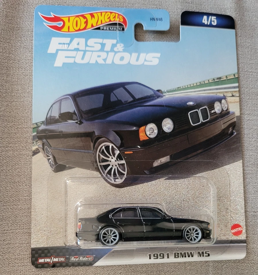Hot Wheels Premium Fast & Furious Real Riders 1991 BMW M5 4/5 - Image 4 of 4