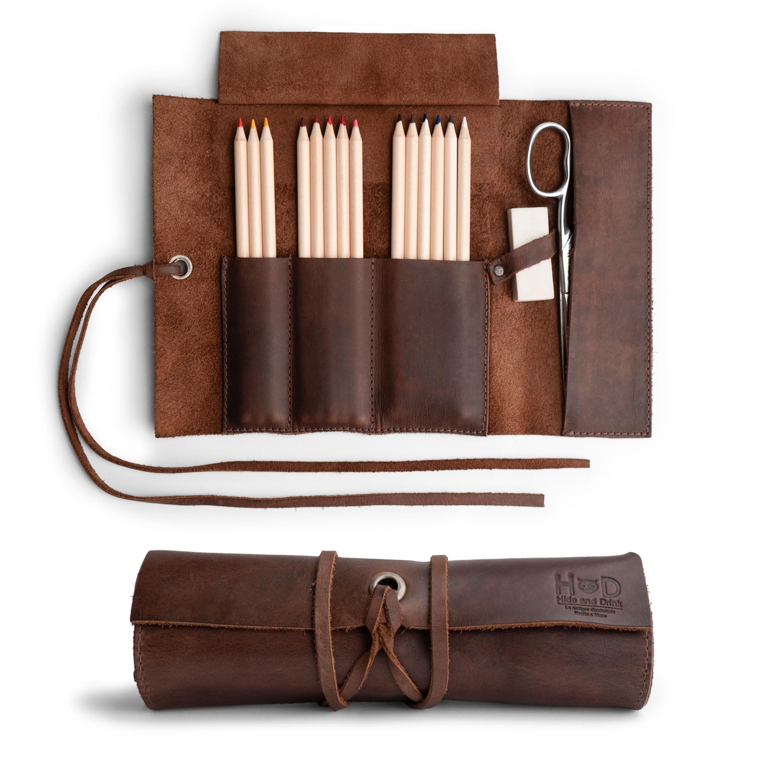 Roll Pouch, Multi-purpose Storage Wrap For Scissors, ...