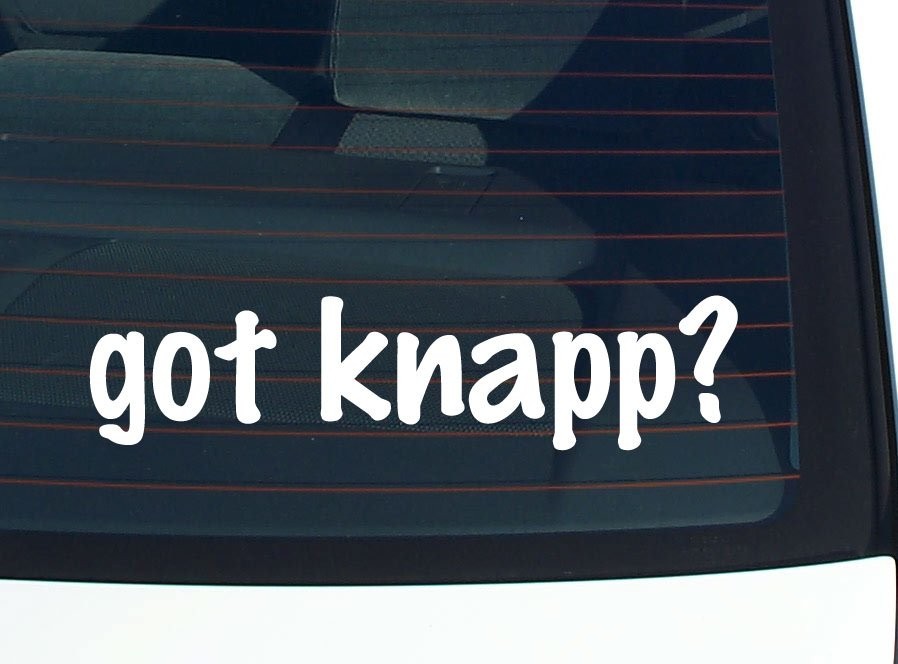 Got Knapp Funny Last Name Car Decal Bumper Sticker Vinyl Window Pride