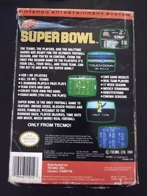 Tecmo Super Bowl Nes CIB (With Inserts Read Description)