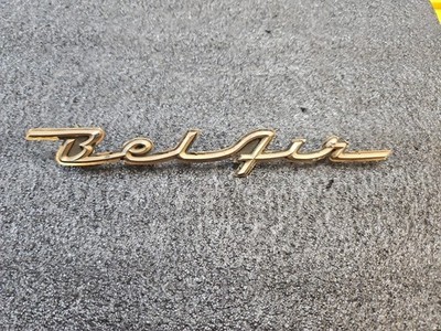 1957 Chevrolet Bel Air Dash Script-Original Factory