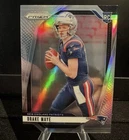 2024 Panini Prizm - Rookies Drake Maye #329 Silver Prizm (RC)