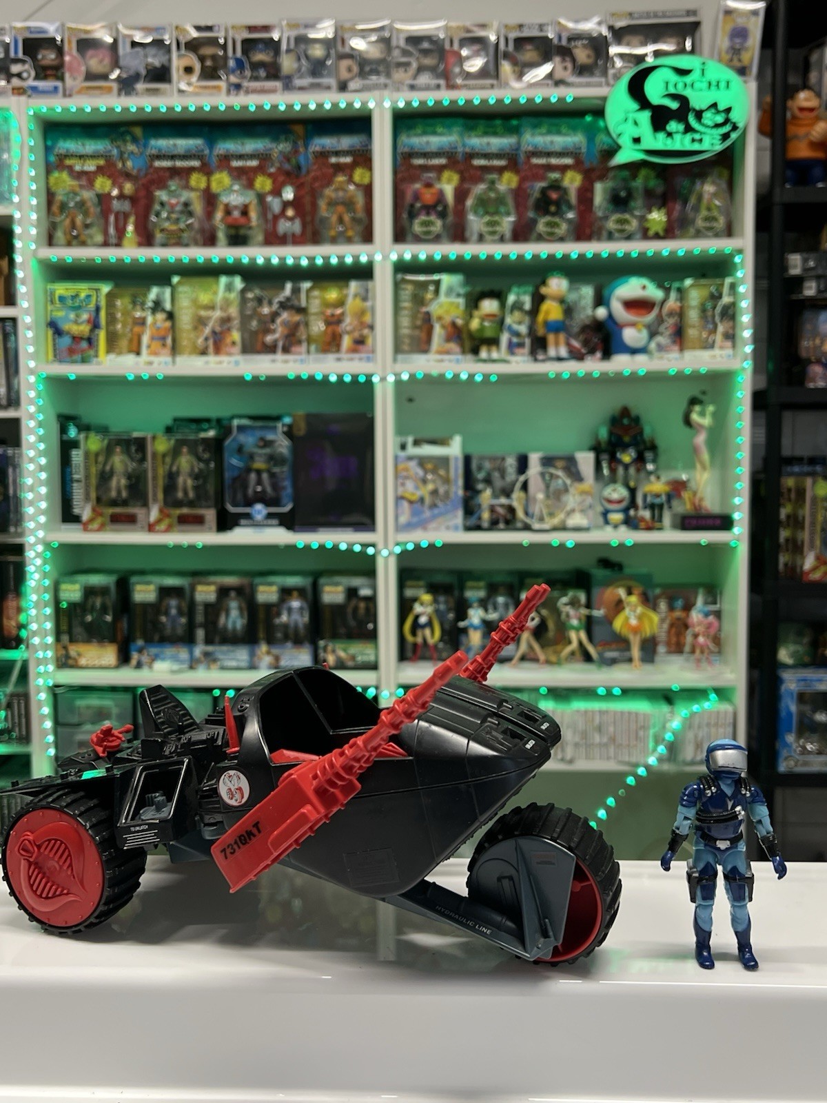 asbro Gi Joe – STUN with Motor Viper 1986