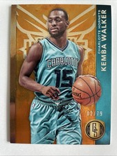 Kemba Walker Card 2015-16 Panini Gold Standard /79 Hornets #57 Basketball