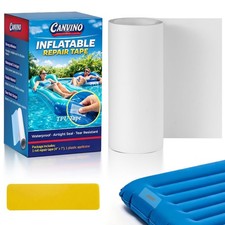 Inflatable Repair Tape 4in x 7ft Waterproof Clear Vinyl Patch Kit Pool Bounce