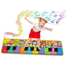 Kids Musical Piano Mats with 25 Music Sounds, Musical Toys Animal Piano Mat 1