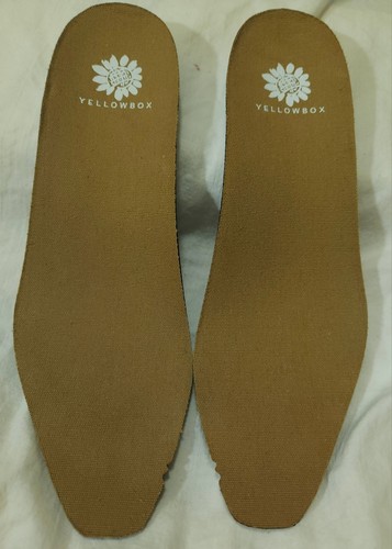 Yellow Box Lanee Booties Womens Sz 6 Cow Leather Hair Shooties Boots EUC  - Picture 11 of 16