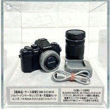 OLYMPUS OM-D E-M10 Mirrorless Camera with 14-42mm and 40-150mm Lenses