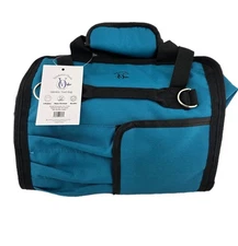 Verdance Oasis Blue Canvas Water Resistant Garden Tool Bag 19 x 12.5 in - NEW