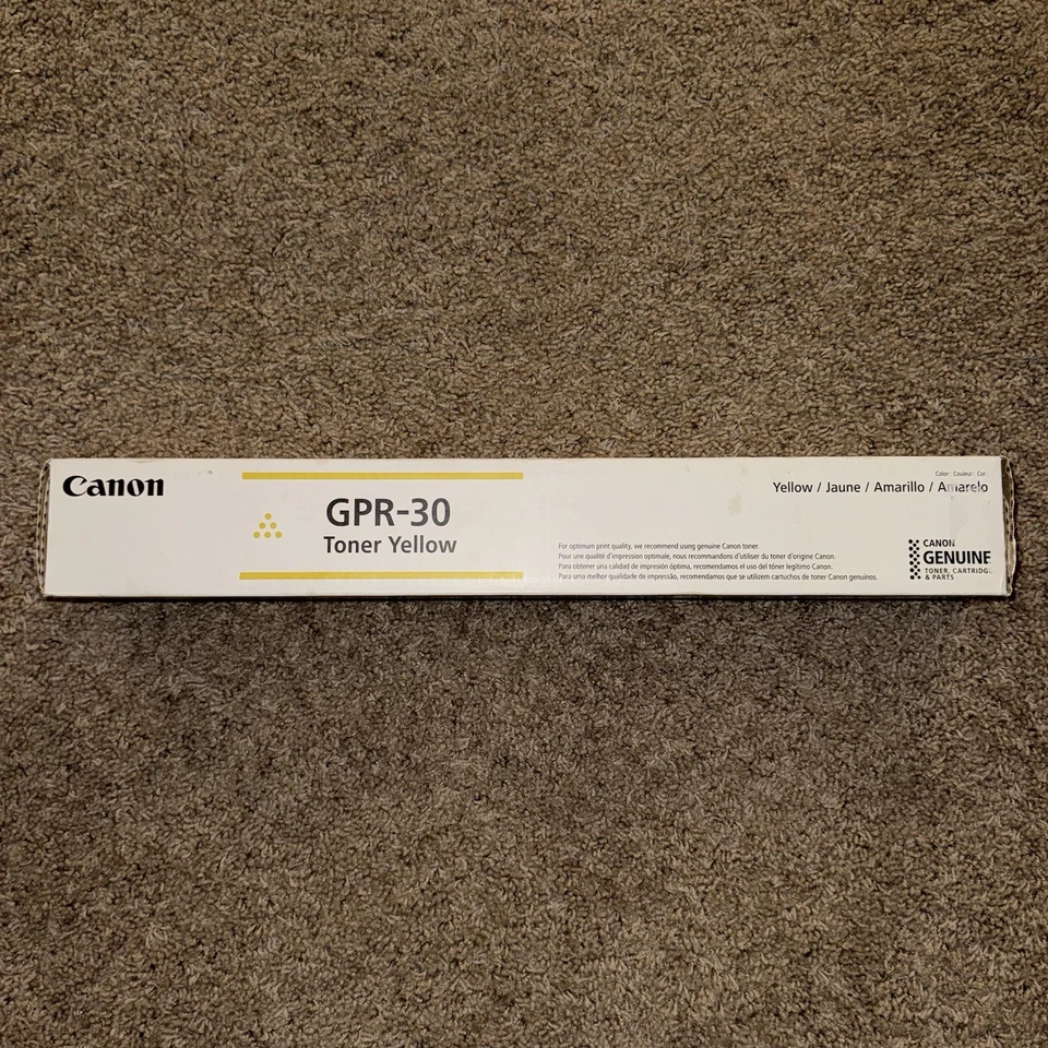 Cartucho de tóner amarillo Canon GPR-30 (2801B003AA) Foto 2 de 4
