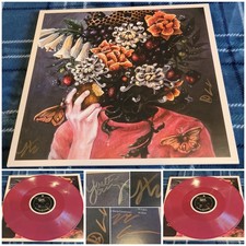 Covet - Effloresce - (2018) 1st press /800 red vinyl SIGNED by the band & Mario!