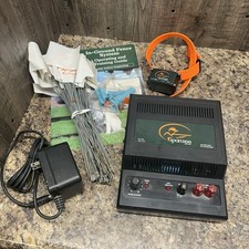SportDog RF-104S In-Ground Dog Fence Transmitter Electric Set w/Receiver RF-275S